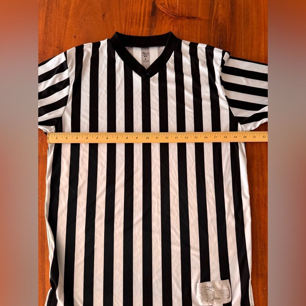 Honigs whistle stop ref shirt sz l - Picture 5 of 8